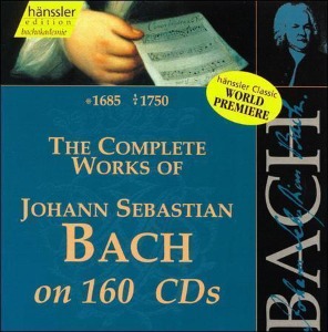 Johann Sebastian Bach / The Complete Works of Johann Sebastian Bach on 160 CDs (수입/미개봉/cd92920)