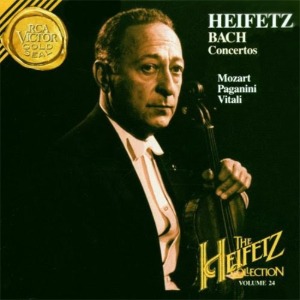 [중고] Jascha Heifetz / Bach: Concertos, Mozart: Sonata, K.454, Paganini: Vitali (bmgcd9f16)