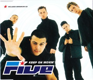 [중고] Five / Keep on Movin&#039; (Single)