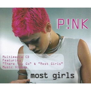 [중고] Pink / Most Girls (수입/Single/이미지확인)