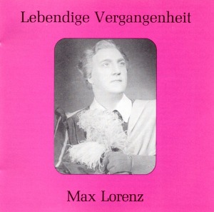 [중고] Max Lorenz / Lebendige Vergangenheit (수입/89053)