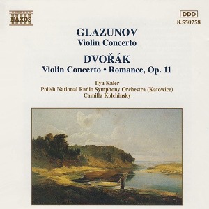 [중고] Ilya Kaler, Camilla Kolchinsky / Glanzunov, Dvorak : Violin Concertos (수입/8550758)