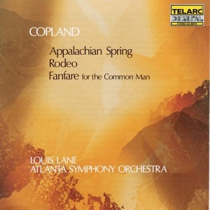 [중고] Louis Lane / Copland: Appalachian Spring , Rodeo, Fanfare (수입/cd80078)
