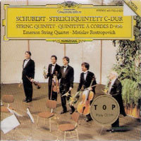 [중고] Emerson String Quartet, Mstislav Rostropovich / Schubert : Streich Quintett D956 (수입/4317922)