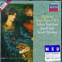 Katchen, Suk, Starker / Brahms : Piano Trios Opp8.87 (미개봉/dd1959)