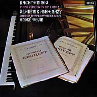[LP] Vladimir Ashkenazy, Andre Previn / Rachmaninov : Piano Concertos Nos.1 &amp; 2 (미개봉/sxl6554)