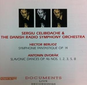 [중고] Sergiu Celibidache / Berlioz : Symphonie Fantastique Op.14, Dvorak : Slavonic Dances Op.46 Nos 1.2.3.5.8 (수입/lv965)