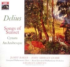 [중고] [LP] Charles Groves / Delius : Songs of Sunset (수입/asd2437)