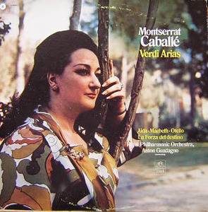 [중고] [LP] Montserrat Caballe, Anton Guadagno / Verdi Arias (수입/s36830)
