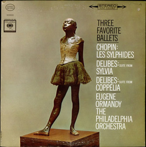 [중고] [LP] Eugene Ormandy / Three Favorite Ballets - Chopin: Les Sylphides, Delibes: Sylvia, Delibes: Coppelia (수입/ms6508)