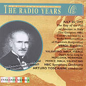 [중고] Arturo Toscanini / The Fall of Fascism in Italy (수입/ry48)