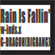 [중고] w-inds.(윈즈) / Rain Is Fallin&#039;, Hybrid Dream Feat. G-Dragon (Single/pckd30078)