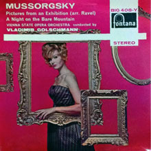 [중고] [LP] Vladimir Golschmann / Mussorgsky : Pictures At An Exhibition (수입/big408y)