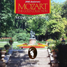 [중고] V.A. / Mozart The Gold Collection - Mozart And His Father (일본수입/mgc15)