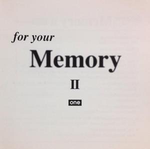 [중고] V.A. / FOR YOUR MEMORY 2 (2CD/하드커버없음)
