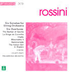 V.A. / Rossini : Sei Sonate E QuattroㆍOverture : Scimone (2CD/수입/미개봉/3984242422)
