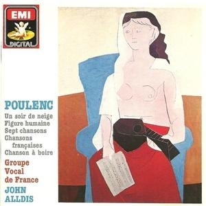 [중고] Groupe Vocal De France, John Alldis / Poulenc : Choeurs Profanes A Cappella (수입/CDC7490862)