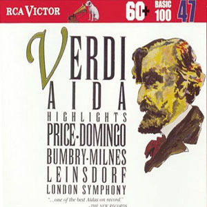 Erich Leinsdorf, Sherrill Milnes, Grace Bumby, Leontyne Price, Pl&amp;aacute;cido Domingo / Verdi: Aida Highlights (미개봉/bmgcd9847)