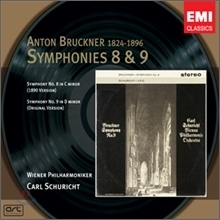 [중고] Carl Schuricht / Bruckner: Symphonies 8 &amp; 9 (2CD/ekc2d0840)