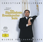 [중고] Christian Thielemann /  R. 슈트라우스 : 알프스 교향곡, 장미의 기사 조곡 (R. Strauss : An Alpine Symphony, Rosenkavalier Suite/수입/4695192)