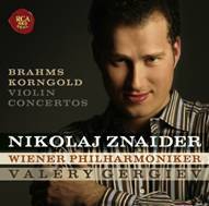 [중고] Nikolaj Znaider, Valery Gergiev / Brahms : Violin Concerto in D major, Op.77 (브람스 &amp; 코른골트 : 바이올린 협주곡/s70318c)