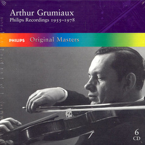 [중고] Arthur Grumiaux / 필립스 레코딩 1955-1977 (6CD BOX SET/수입/4757825)