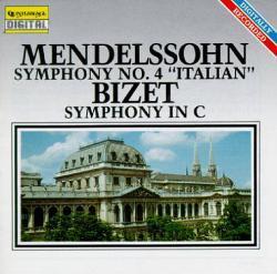 V.A. / Mendelssohn: Symphony No. 4 &quot;Italien&quot;, Bizet: Symphony In C (미개봉/cdq2049)