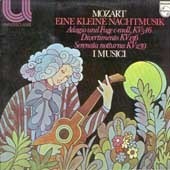 [중고] [LP] I Musici / Mozart : Eine Kleine Nachtmusik (sel100173)