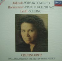 [중고] [LP] Christina Ortiz / Addinsell: Warsaw; Rachmaninov: Piano Concerto No.2 (selrd633)