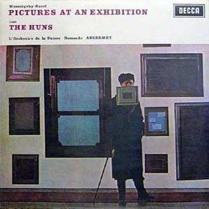 [중고] [LP] Ernest Ansermet / Mussorgsky : Pictures At An Exhibition; Liszt : The Huns (selrd0080)