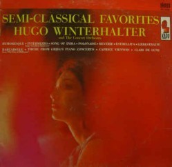 [중고] [LP] Hugo Winterhalter &amp; The Concert Orchestra(휴고 윈터할터) / Semi-Classical Favorites (수입)