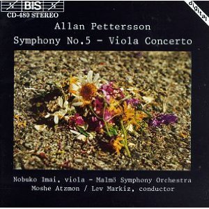[중고] Nobuko Imai, Lev Markiz / Allan Pettersson: Symphony No. 5; Viola Concerto (수입/biscd480)