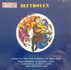 Albert Lizzio, Jan Czerkow, Josef Bulva, Leonard Hokanson / Beethoven: Concerto For Violin And Orchestra In D Op.61 (미개봉/oovc5014)