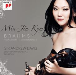 김민진 / Brahms: Violin Concerto, Op.77 &amp; Violin Sonata No.3, Op.108 (미개봉/s70520c)