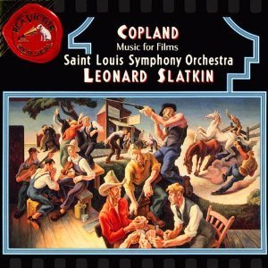 Leonard Slatkin / Copland : Music for Films (수입/미개봉/홍보용/09026616992)