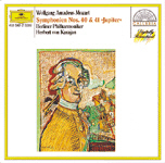 [중고] Herbert Von Karajan / 모차르트 : 교향곡 40번 G단조 작품550, 41번 C장조 작품551 쥬피터 (Mozart : Symphonies Nos.40-41) (수입/4355922)