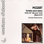 [중고] Georges Pludermacher / 모차르트 : 피아노 소나타 10, 11, 13번 (Mozart : Piano Sonata No.10 K.330, K.331 &#039;Alla Turca&#039;, K.330, K.333) (수입/Digipack/hma1951374)