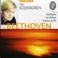 [중고] Inger Sodergren / Beethoven : Sonates Waldstein ,  Les Adieux  Op.90 (수입/cal6306)