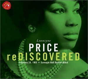 [중고] Leontyne Price / Price Rediscovered - Carnegie Hall Recital Debut (수입/Digipack/09026639082)