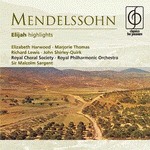 [중고] Malcom Sargent, Royal Philharmonic Orchestra / Mendelssohn : Eliah Highlights (수입/724358702620)