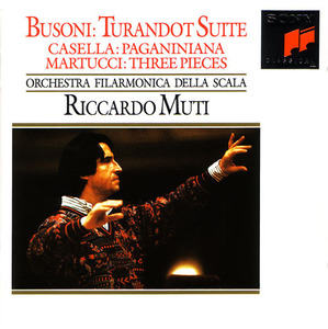 [중고] Riccardo Muti / Busoni: Turandot Suite, Casella: Paganiniana, Martucci: Three Pieces (수입/sk53280)