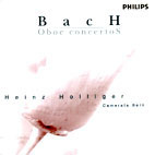 [중고] Heinz Holliger / Bach : Oboe Concertos (수입/4544502)