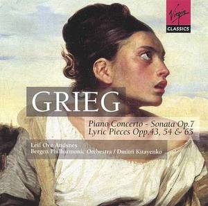 [중고] Andsnes, Kitayenko / Grieg: Piano Concerto; Lyric Pieces Opp. 43 &amp; 54 (2CD/수입/724356174528)