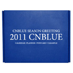 씨엔블루 (Cnblue) / SEASON GREETING: 2011 CNBLUE 캘린더+플래너+엽서+클리어파일 (50%할인/미개봉)