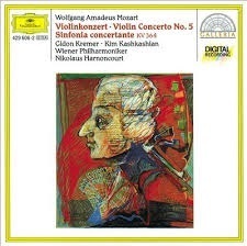 [중고] Harnoncourt / Mozart - Violin Concerto No5, Sinfonia Concertante K364 (수입/4296062)