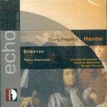 [중고] Caroline Boersma, Lorenzo Cavasanti, Sergio Ciomei / Handel : Sonatas (수입/str11007)
