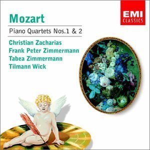 [중고] Christian Zacharias / Mozart : Piano Quartets Nos.1, 2 (수입/724357587426)