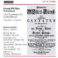 [중고] Barbara Schlick / Telemann : Cantatas (수입/can580003)