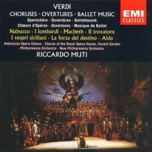[중고] Riccardo Muti / Verdi : Choruses, Overtures, Ballet music (수입/cdc7472742)