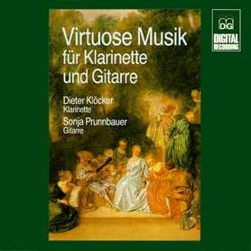 [중고] Dieter Klocker / Virtuoso Music for Clarinet and Guitar (수입/mdg30103192)